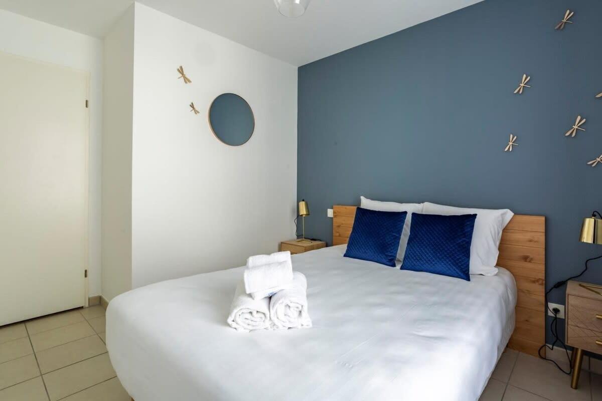 Cesson-Sévigné Le Sevigne - Cosy Et Calme - Balcon Et Parking 아파트 외부 사진